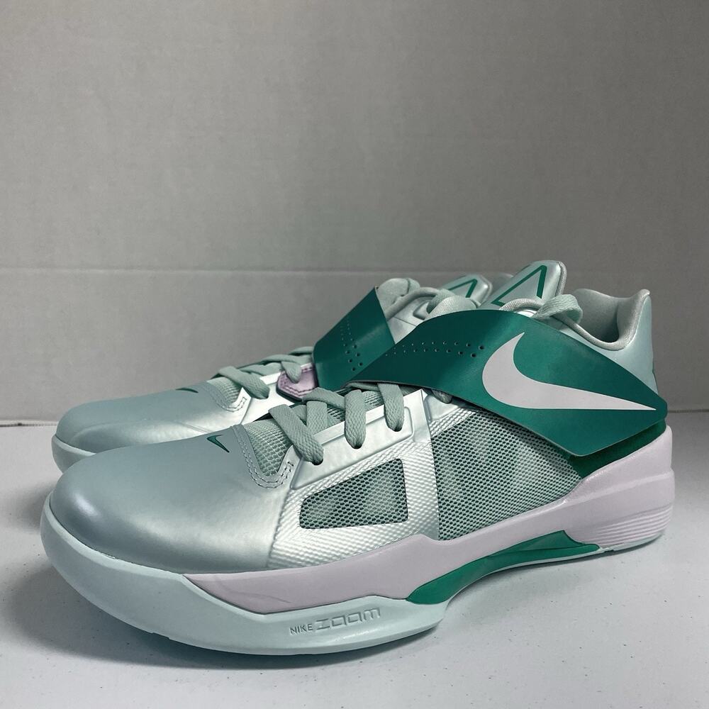 Nike Zoom KD 4 Easter 2025 IB3550 300 Size 10.5 White Green Kevin Durant Shoe
